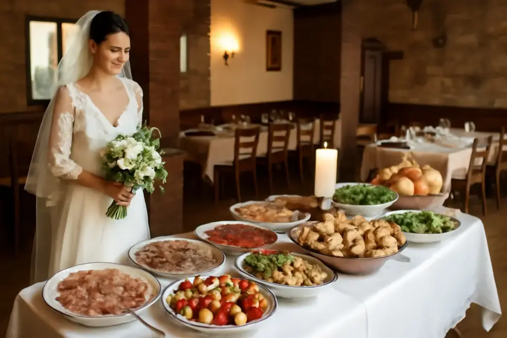 Buffet di matrimonio in trattoria: consigli pratici per stupire con semplicità