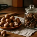 Funghi freschi o secchi in cucina? Il metodo pratico che riduce lo spreco