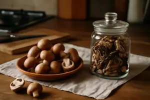 Funghi freschi o secchi in cucina? Il metodo pratico che riduce lo spreco