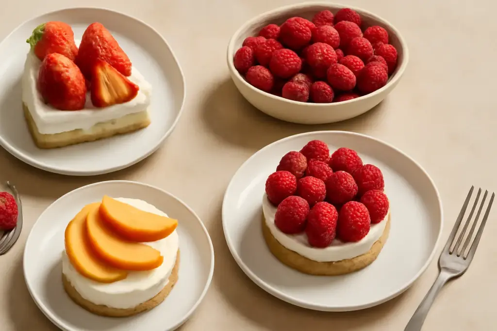 Qual è la frutta ideale per dolci al piatto? Tre varietà che resistono meglio in presentazione