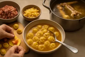 Quali sono i segreti dei tortellini in brodo fatti in casa? Due passaggi cruciali per un sapore davvero intenso