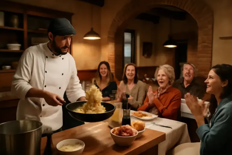 Organizzare showcooking in trattoria: perché è il format che coinvolge davvero gli ospiti