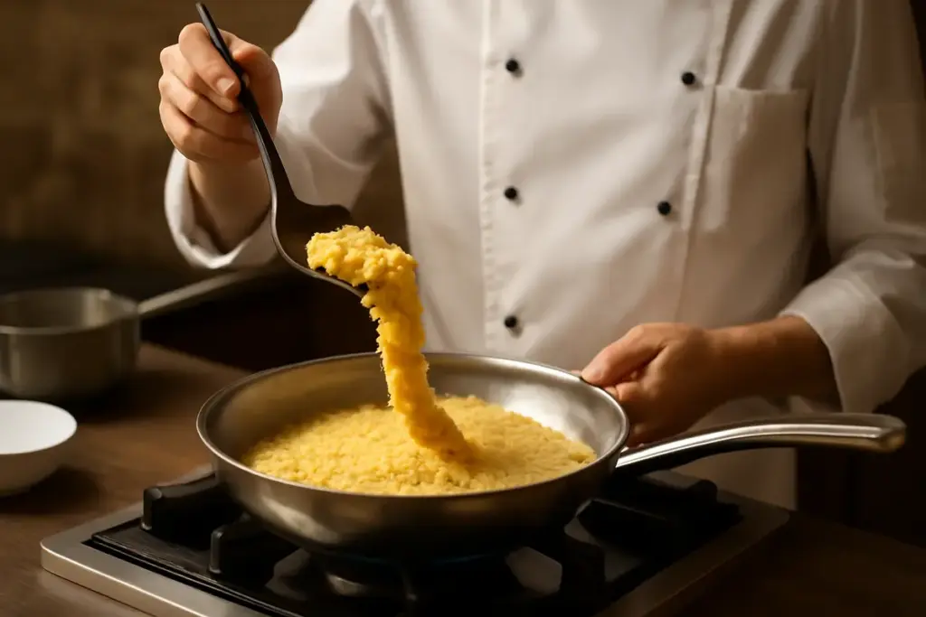 Qual è il vero segreto per un risotto all’onda? Svelato il metodo degli chef stellati