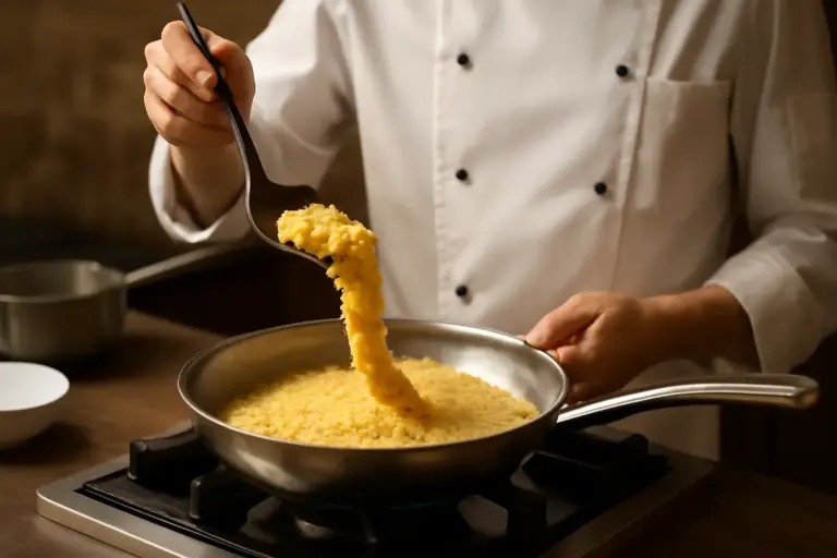 Qual è il vero segreto per un risotto all’onda? Svelato il metodo degli chef stellati